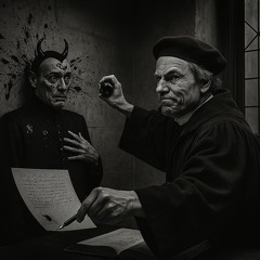 ALS DOKTOR MARTINUS VERSUCHTE, DEN TEUFEL MIT TINTE ZU TAUFEN - Ein Wartburg-Blues