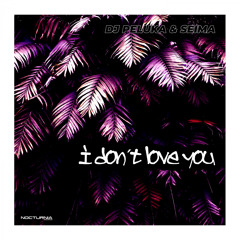 I don´t love you (Original Mix)