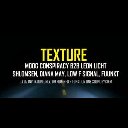 Moog Conspiracy B2B Leon Licht @ Texture Berlin