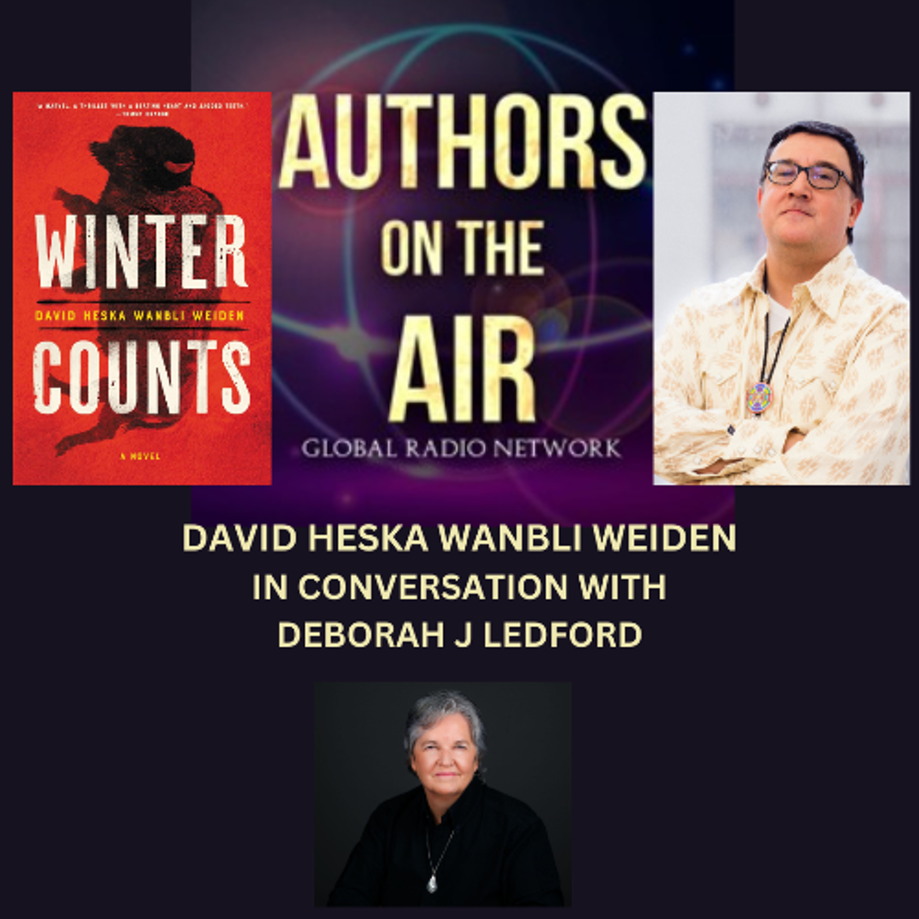 cover of episode David Heska Wanbli Weiden-In Conversation With Deborah J Ledford Authors on the Air Ep3