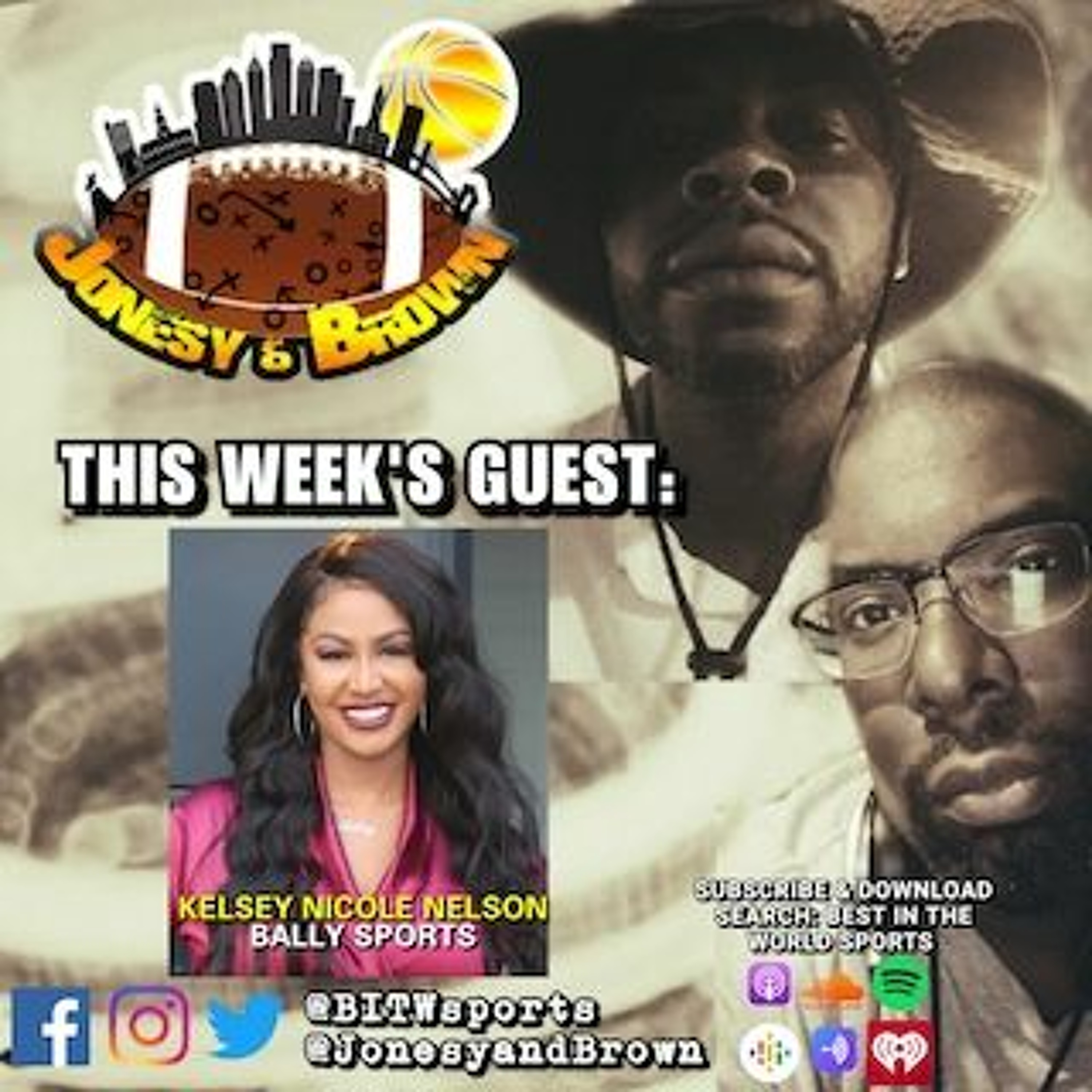 Jonesy & Brown Ep. 037 - Talking NBA Playoffs w/ Kelsey Nicole Nelson episode artwork