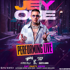 KONCIERTO LIVE @Cantina Azul, Long Island NY - Jey One Performing Live 10.3.2025