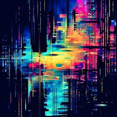 Decaying digital arts