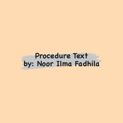 Procedure Text-English Intensive