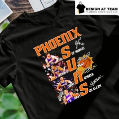 Phoenix Suns Basketball The All-star Squad signatures NBA shirt