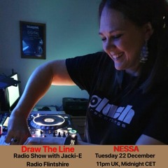 #132 Draw The Line Radio Show 22-12-2020 with guest mix 2nd hr by Nessa