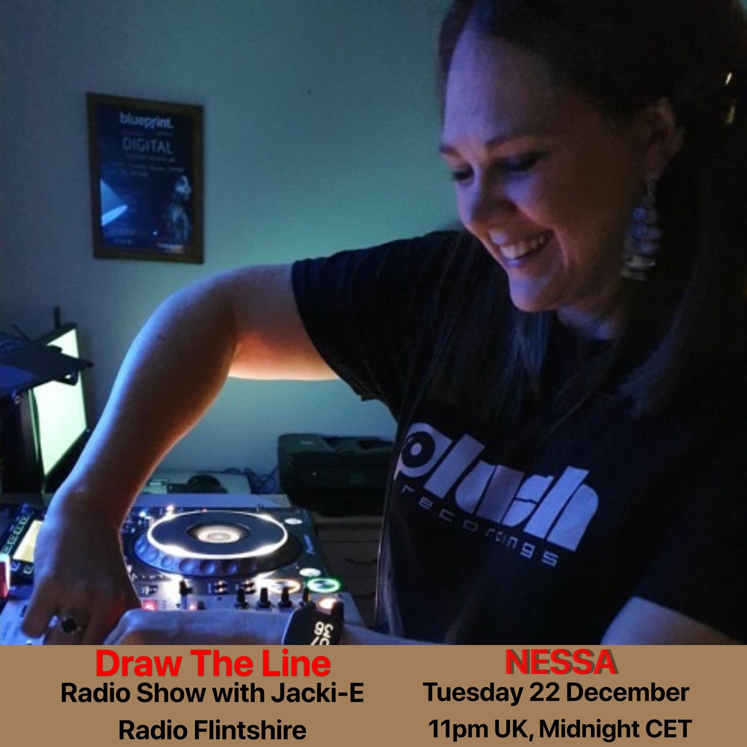 Jacki-E and Draw The Line Radio Show