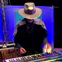 Dj Set Grooving in the woods