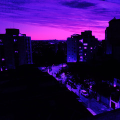 purple sunset