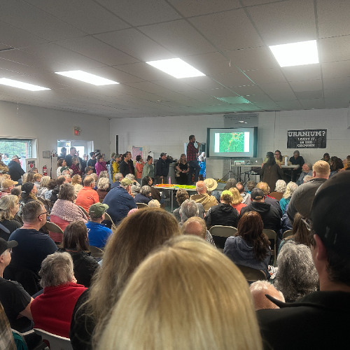 Hants County residents voice concerns over 'undesirable' uranium mining proposal