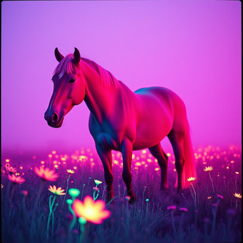 Oh whose horse is standing