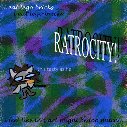 i eat lego bricks