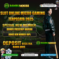 BAMBUHOKI88: Situs Slot Online Micro Gaming Deposit Via BANK QRIS
