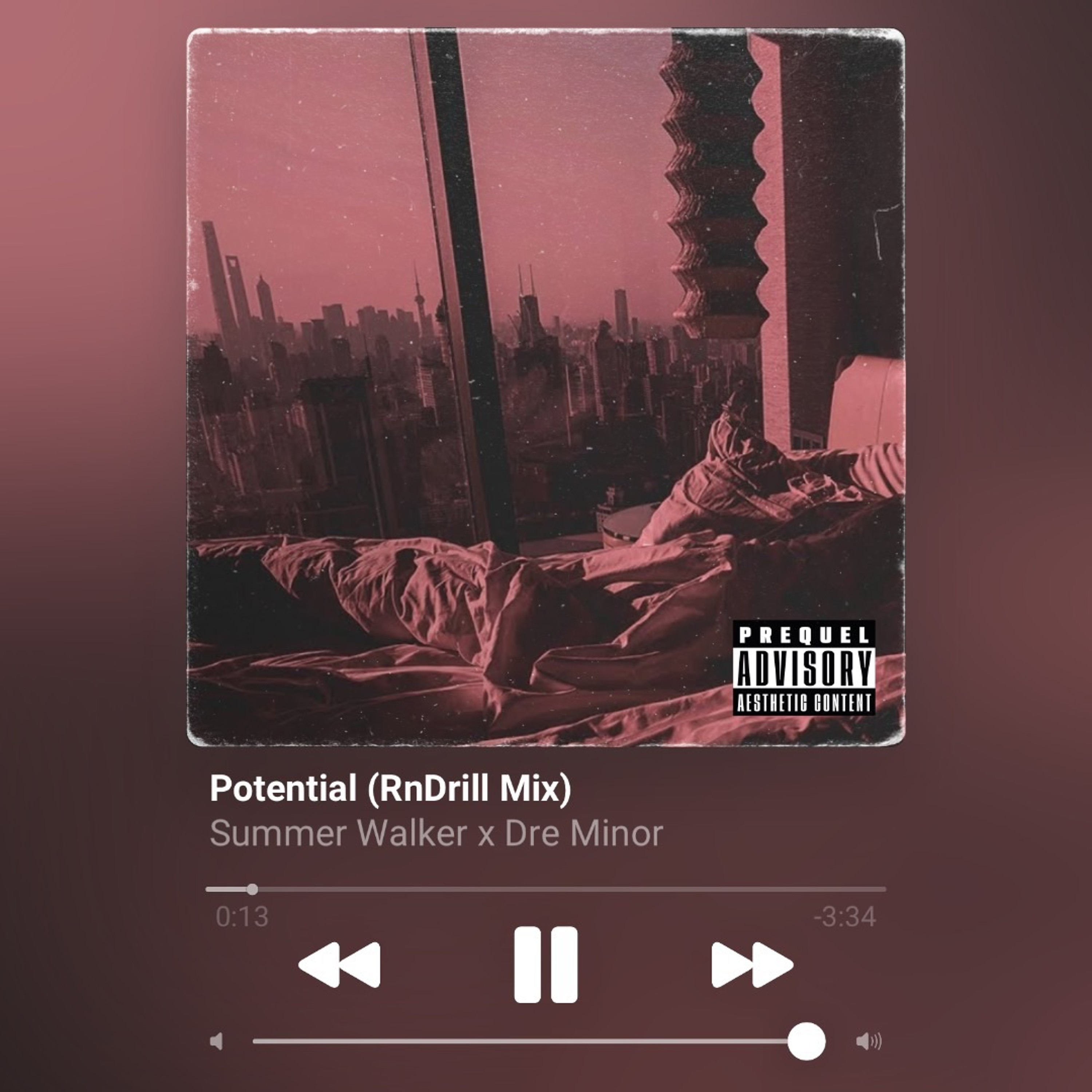 Summer Walker - Potential (Dre Minor R&Drill Mix) episode artwork