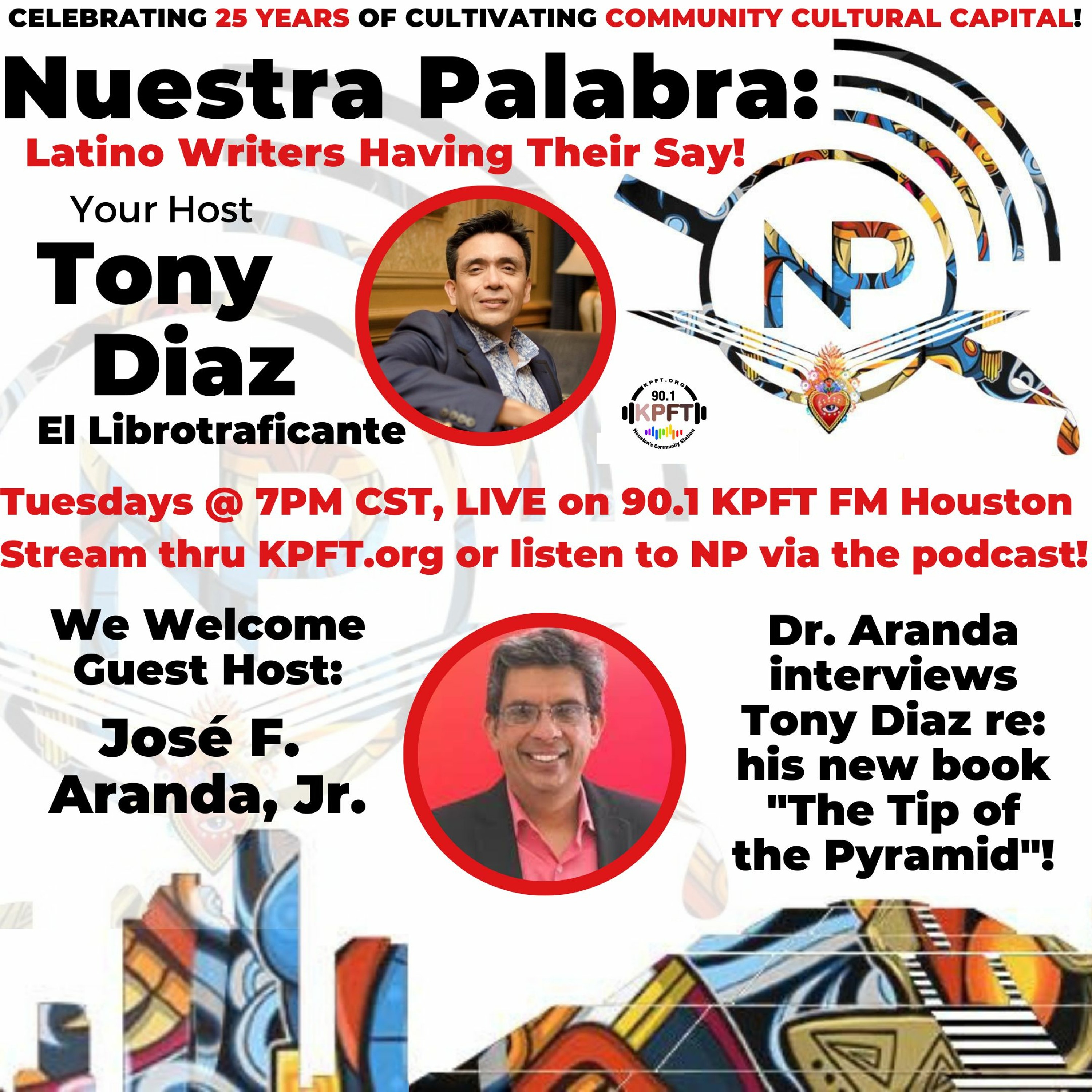 Nuestra Palabra: Latino Writers Have Their Say w/ Tony Diaz