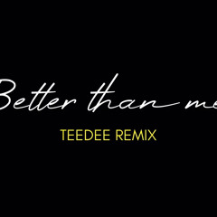 TeeDee - Love You Better Than Me (Extended Remix) - Joblot Volume 2 - Soundcloud