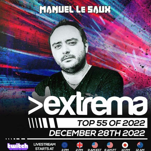 VA - Manuel Le Saux pres Extrema - Best 55 Of 2022 (2022-12-29) (MP3)