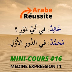 A quoi sert LA PARTICULE (ال) au début des noms en arabe littéraire ? MC16