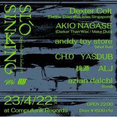 AKIO NAGASE - 2023.04.22. SLO SINKING Live Rec At Compufunk Records