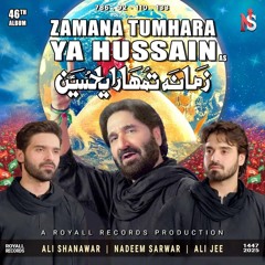 Zamana Tumhara Ya Hussain - Nadeem Sarwar 2025- 1447