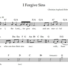 8-61;2 I Forgive Sins