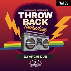 #TBT THROWBACK MIX | VOL 85 | '00 Pop |Instagram @Dj_Archi-Dub