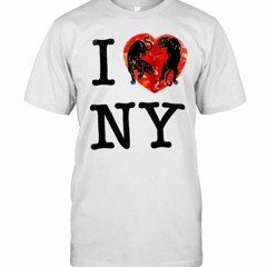 I Love New York Black Pumas T-Shirt