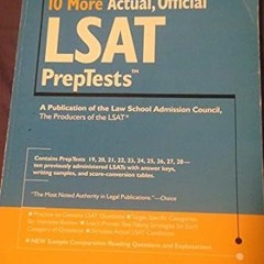 Pdf~(Download) 10 More, Actual Official LSAT PrepTests: (PrepTests 19–28) (Lsat Series) By  Law