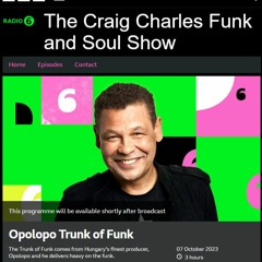 OPOLOPO Trunk Of Funk Mix for Craig Charles