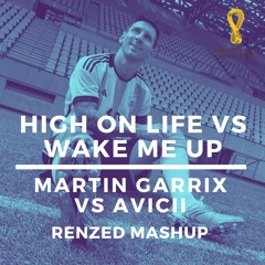 Martin Garrix vs Avicii - High On Life vs Wake Me Up (Renzed Mashup)
