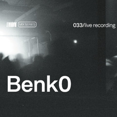 033/live - Benko live @ MOT, London 130925