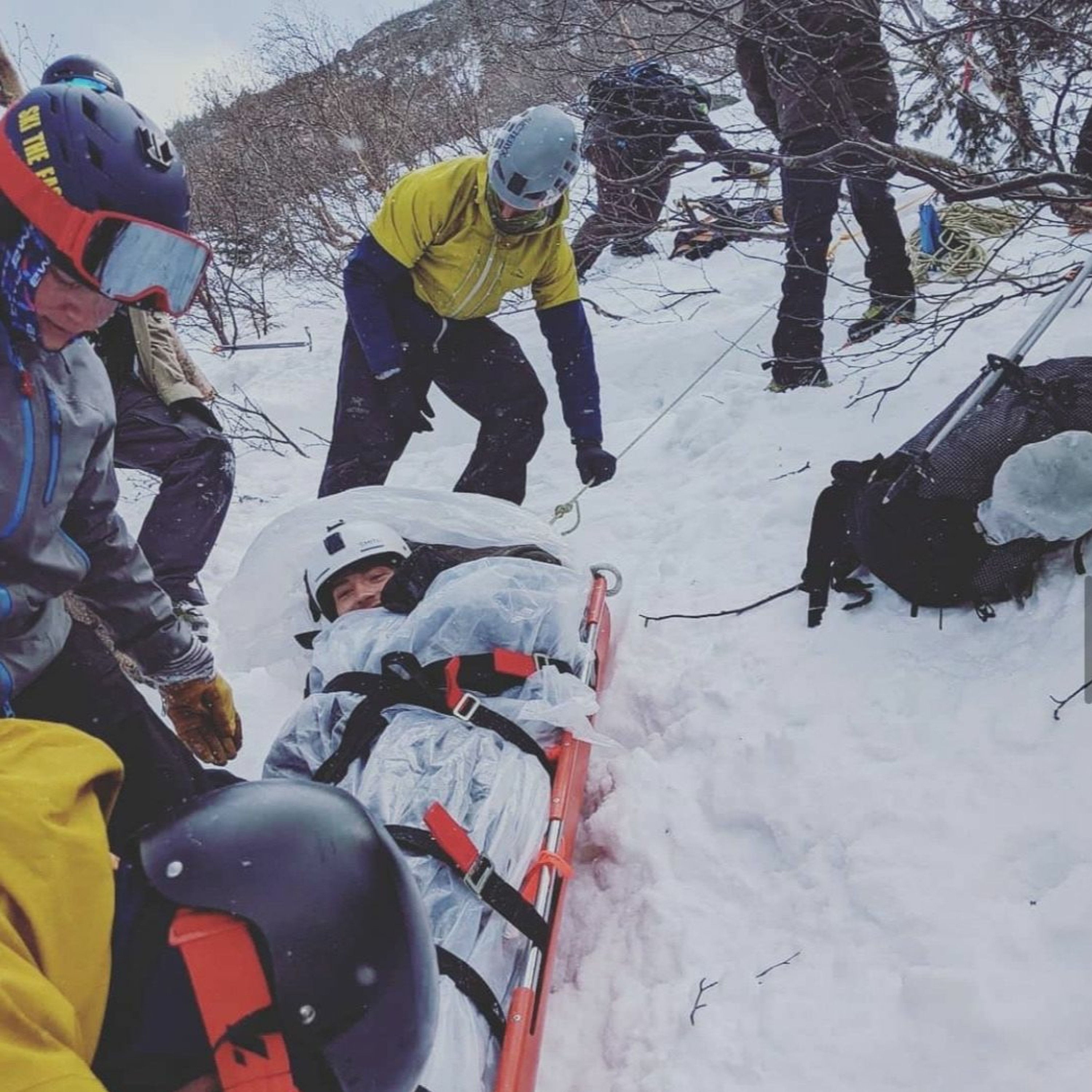 Ep 99 - Backcountry Ski Accident: Part One - Taylor Rose