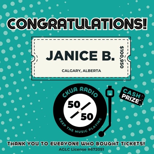 Janice B from Calgary is our winner!