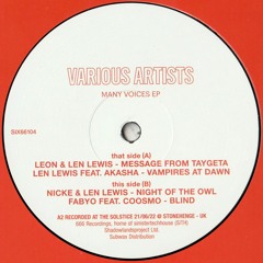 Various Artists - Many Voices EP (SIX66104)
