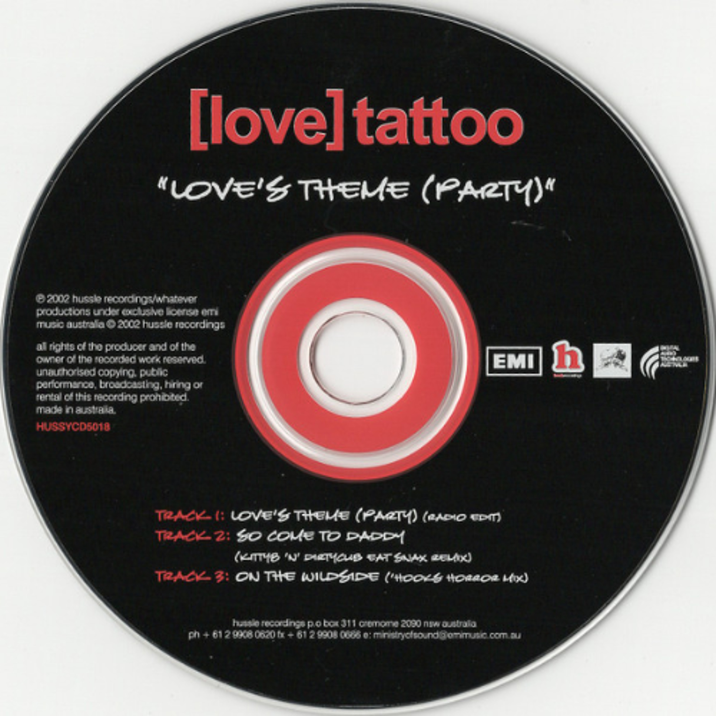 [Love] Tattoo - Love Theme (party) | funk corp mix | Stephen Allkins | 2002