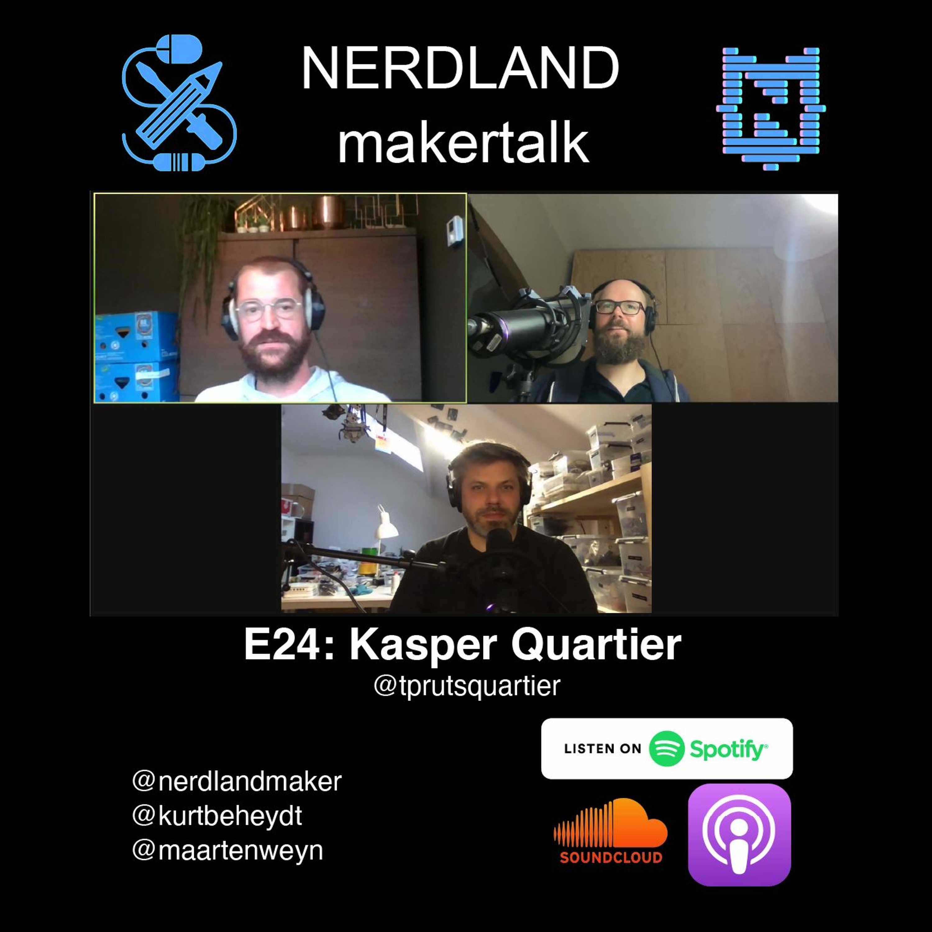 Nerdland Makertalk, podcast over makers