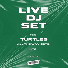 LIVE DJ SET for Turtles All The Way Down 2 [Macro Lvl Mix]