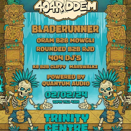 Oram B2B Mowgli Live At Trinity Centre - 404riddem (02.02.2024)