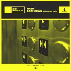 Back Down (Blank Sense Remix)