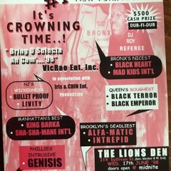 BRING U SELECTA AN COM CLASH 98 SHASHAMANE VS BLACK EMPEROR VS BLACK TERROR VS BLACK HEART