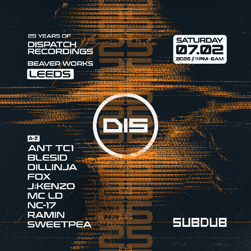 Stream Blesid & LD50 - 25 Years Of Dispatch Recordings, Subdub, Leeds ...