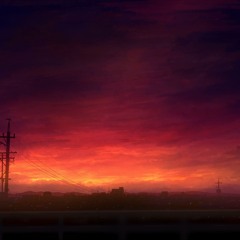 red sky 赤い空