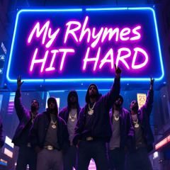 My Rhymes Hit Hard Motivational Hip Hop Rap Song 2025 by Music Wizard