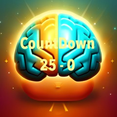 CountDown von 25 - mit Alpha Ton