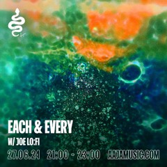 Each & Every w/ Joe Lo:Fi - Aaja Channel 2 - 27 06 24