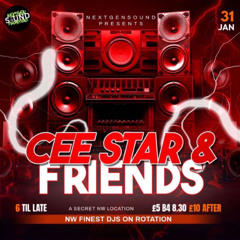 LIVE @ CEE STAR & FRIENDS