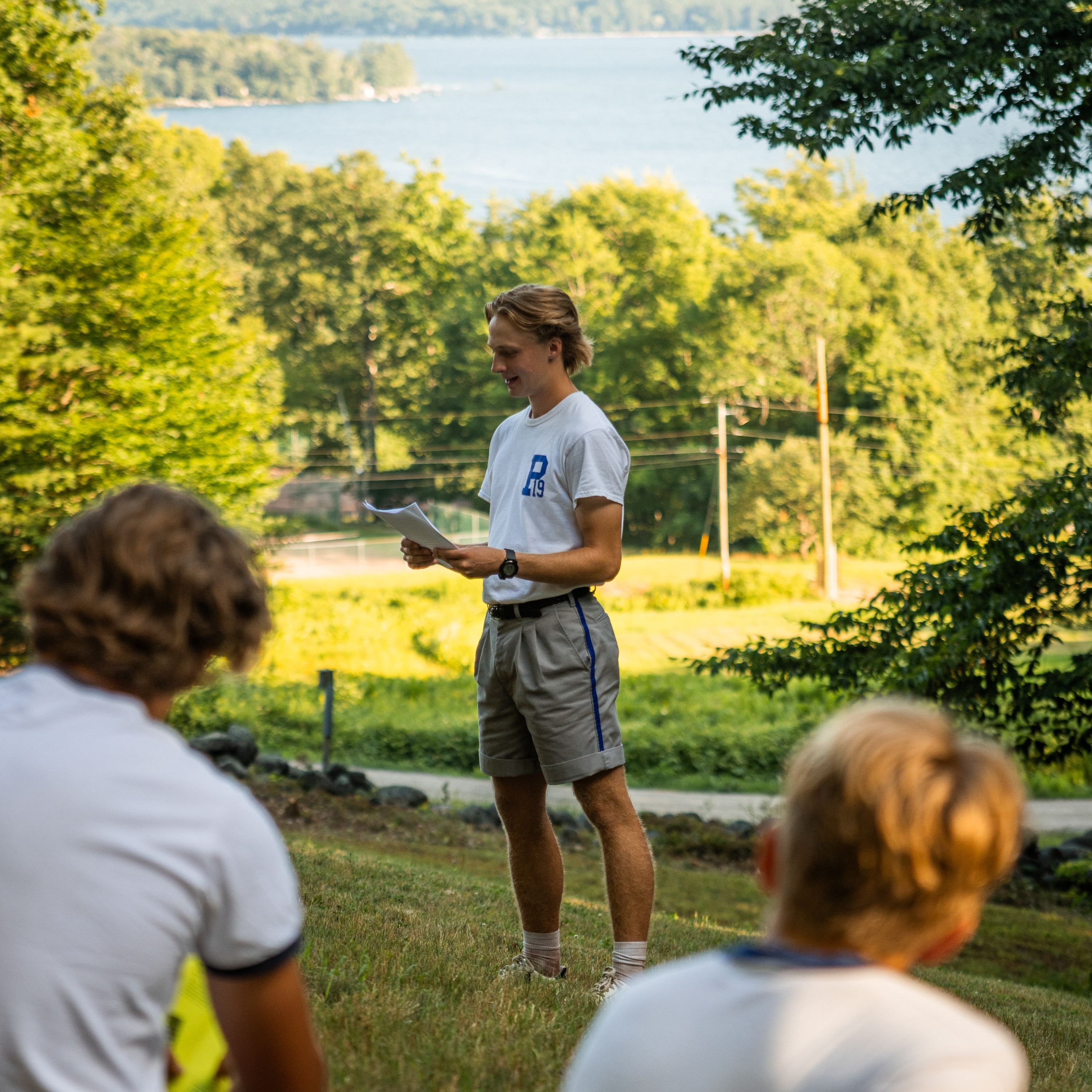 Camp Pasquaney Tree Talks and Chapel Talks