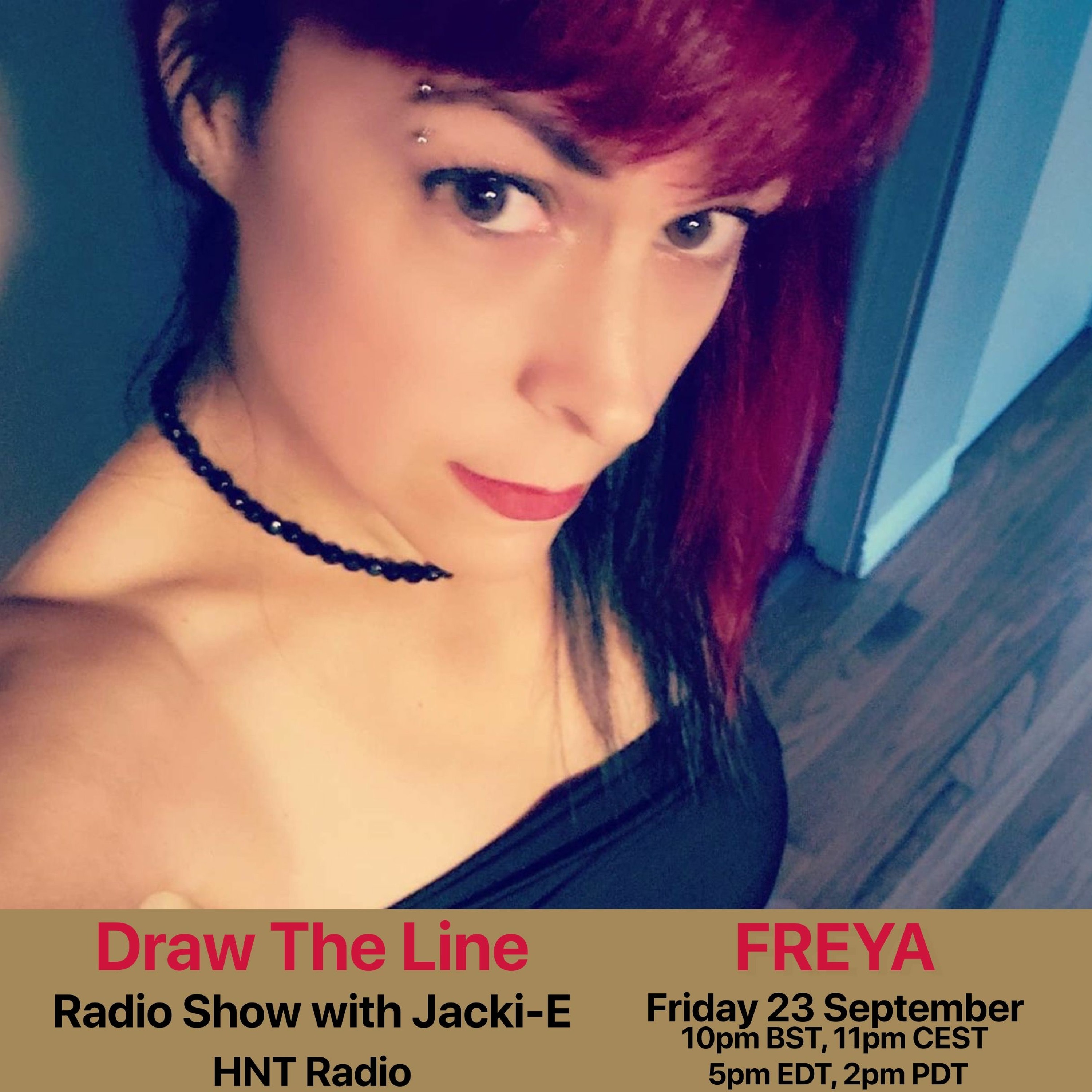 Jacki-E and Draw The Line Radio Show
