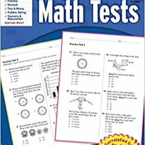 READ⚡️DOWNLOAD❤️ Scholastic Success with Math Tests  Grade 3