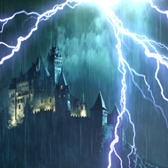 Thunderstorm Sounds with Rain, Intense Lightning Strikes and Extreme Thunder at Draculas Castle
